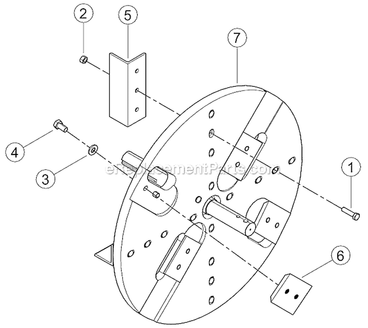 Page P Diagram and Parts List for CH8720IH 5VJAA0016AW002730 Bear Cat Chipper Shredder
